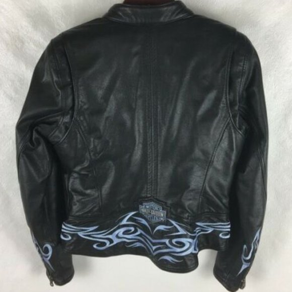 SMALL Harley Davidson Women's Leather Jacket - Picture 2 of 8